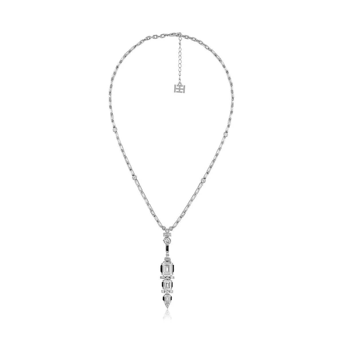 Aditi Rao Three Tier Diamond Lariat - Image 3