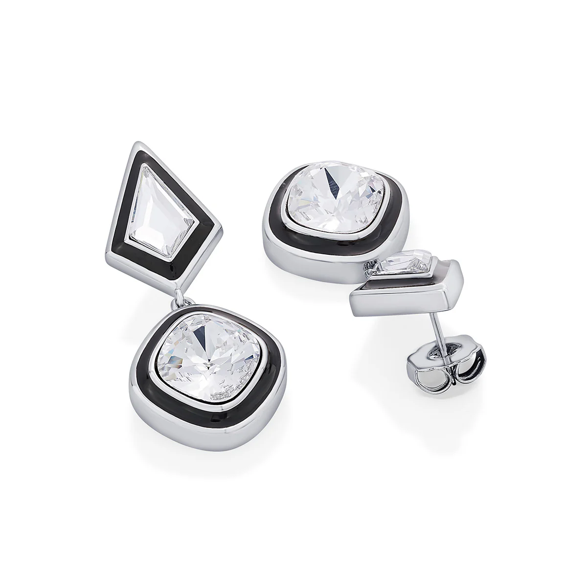 Bougie Crystal Drop Earrings - Image 4