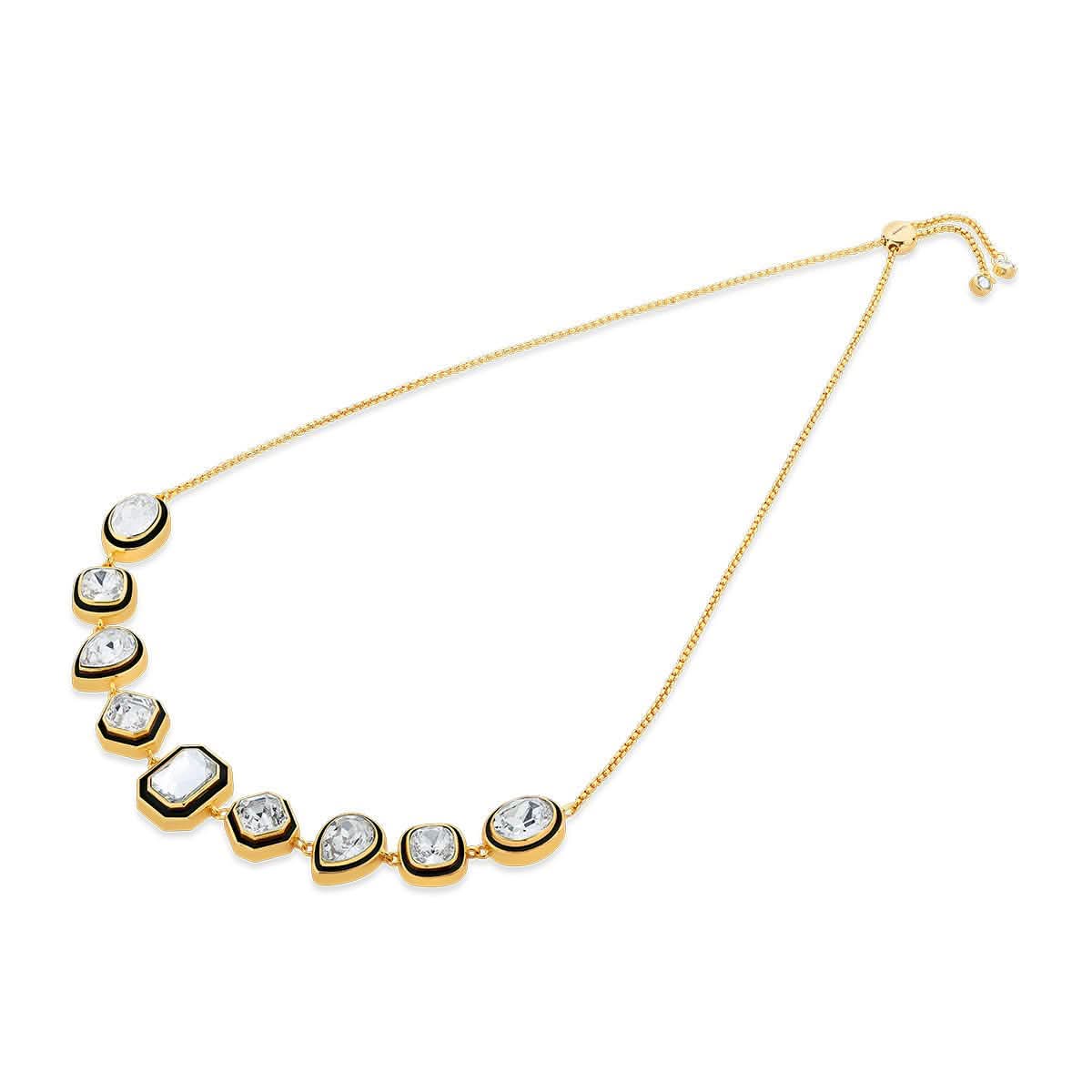 Bougie White Gold Crystal Choker - Image 5