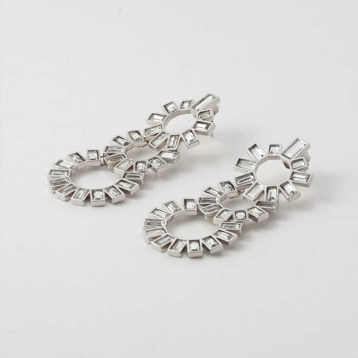 Disco Mirror Chandelier Earring - Image 8
