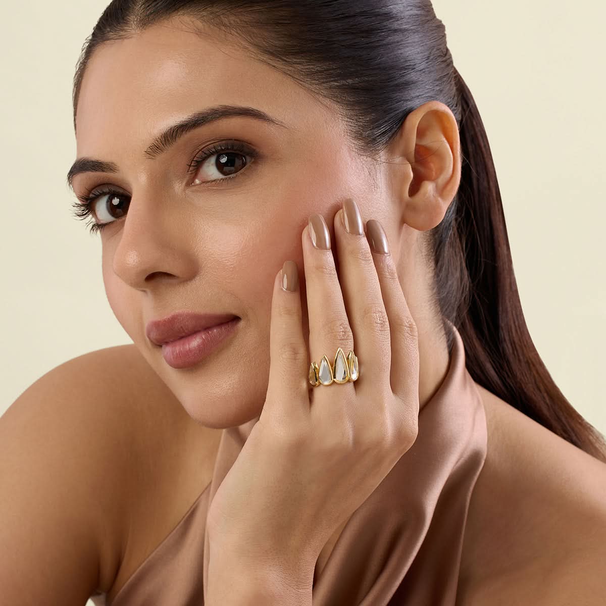 Jugni Mirror Princess Ring - Image 4