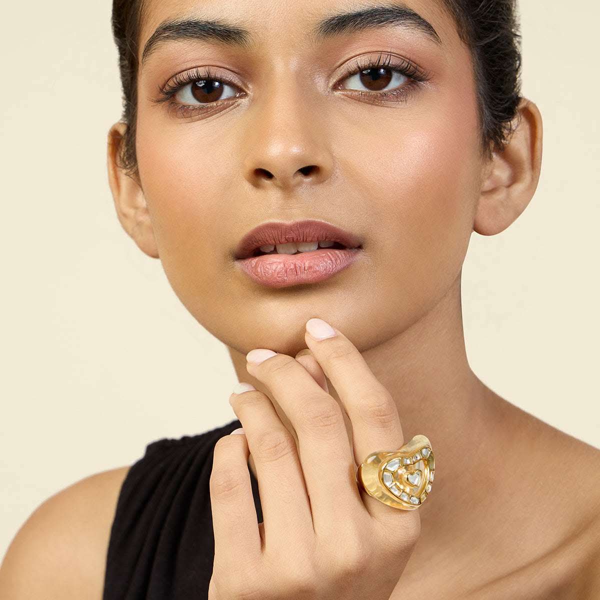 Love Mirrors Bombe Ring - Image 4