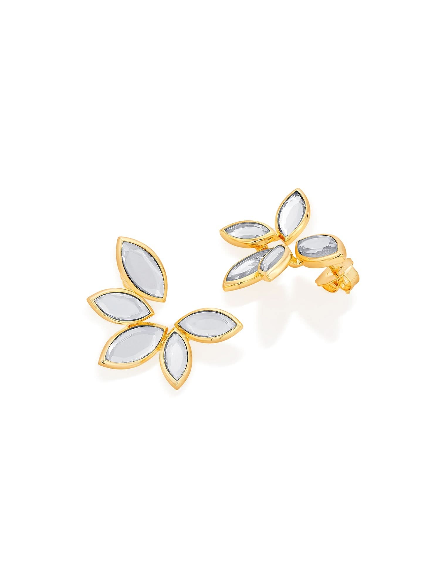 Marquise Mirror Studs - Image 15