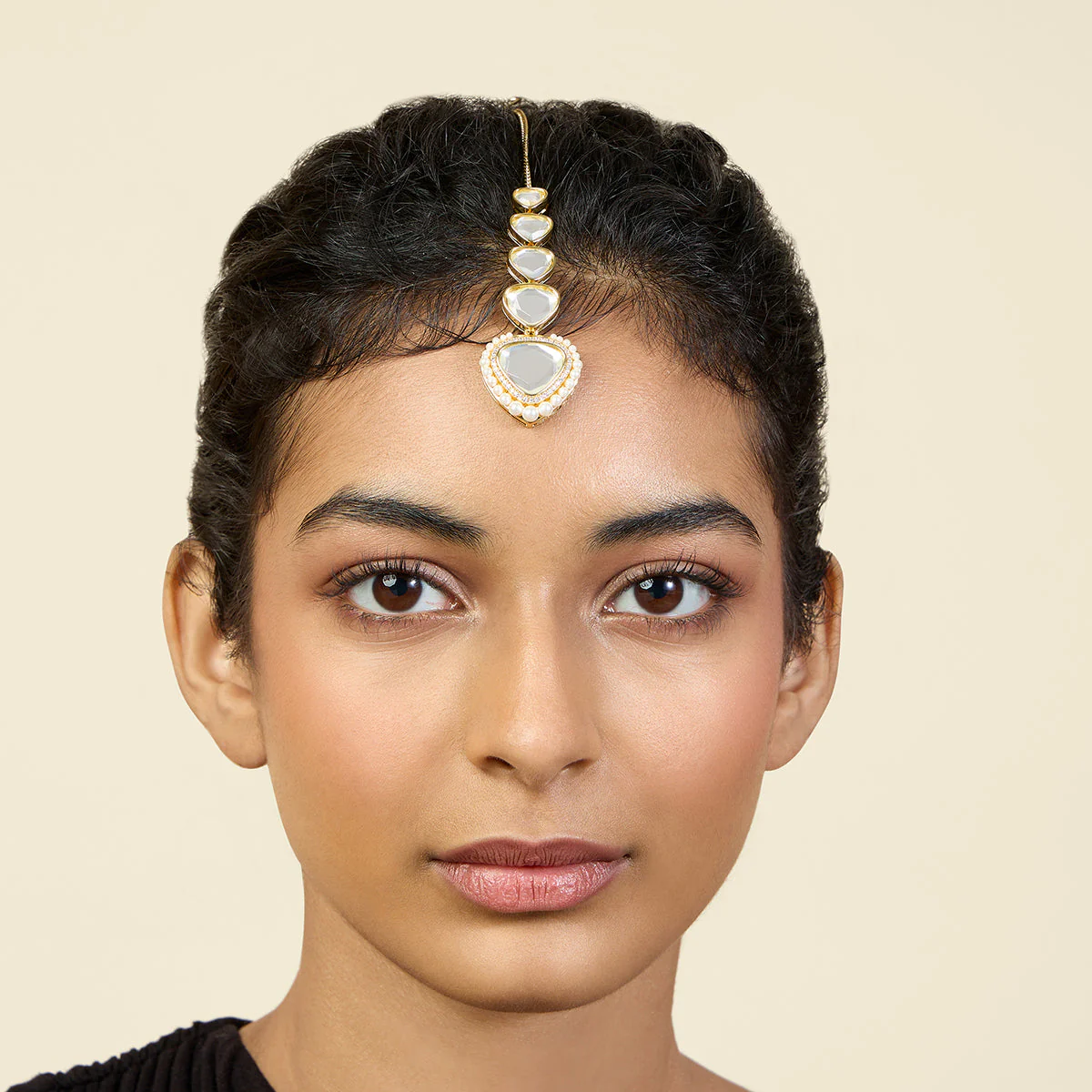 Mirror Boondein Maang Tikka - Image 3