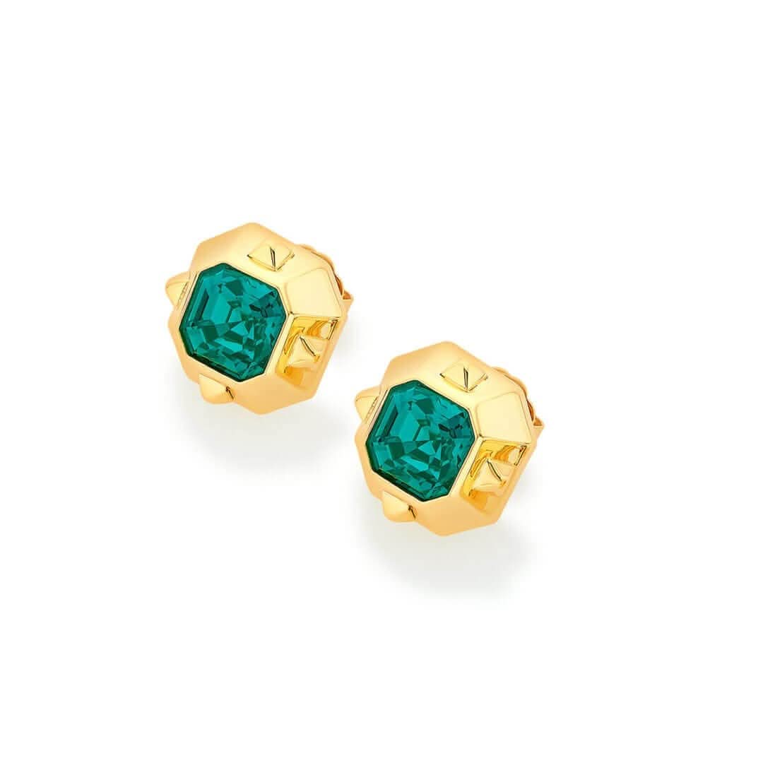 Simone Emerald Earrings - Image 5