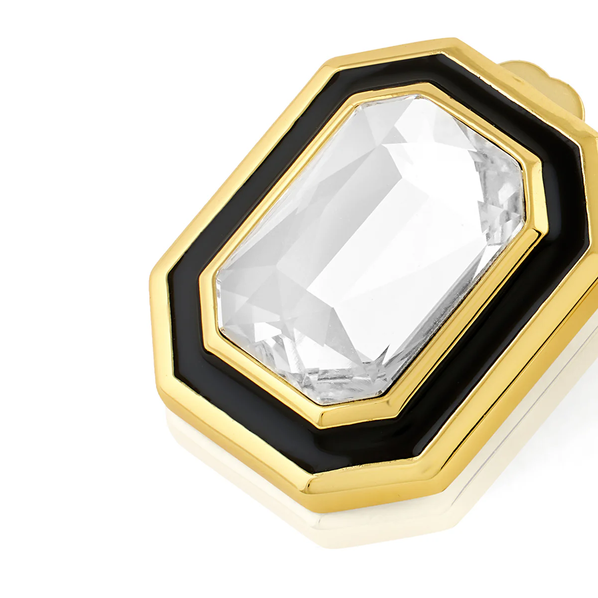 White Metaverse Button Studs - Image 3