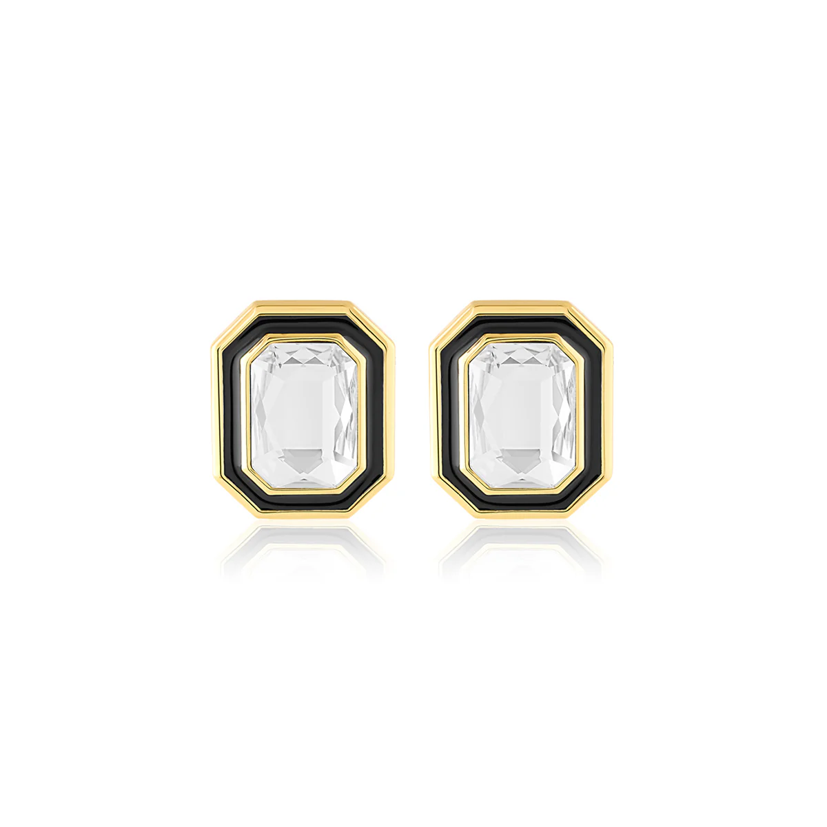 White Metaverse Button Studs - Image 5